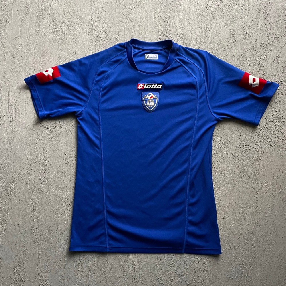 Lotto FS SCG Serbia Montenegro Soccer Jersey Men XL Blue 2000s